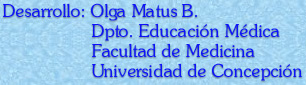 Desarrolllo: Depto. Educaci�n M�dica, Fac. Medicina