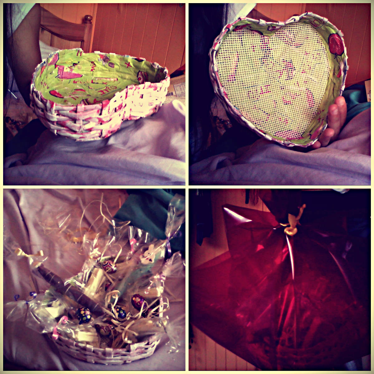 Canasta de corazon