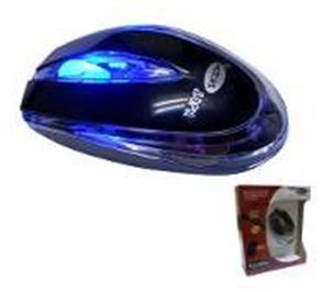 mouse optico  luminoso