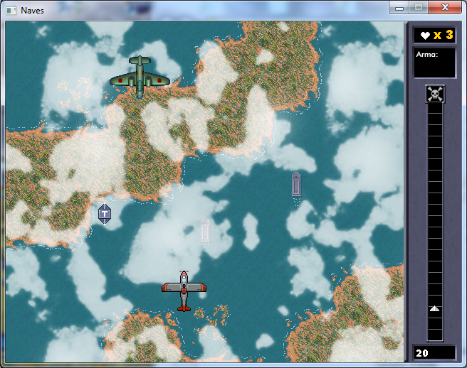 [Juego C++] Juego Naves 4.6 Screen1