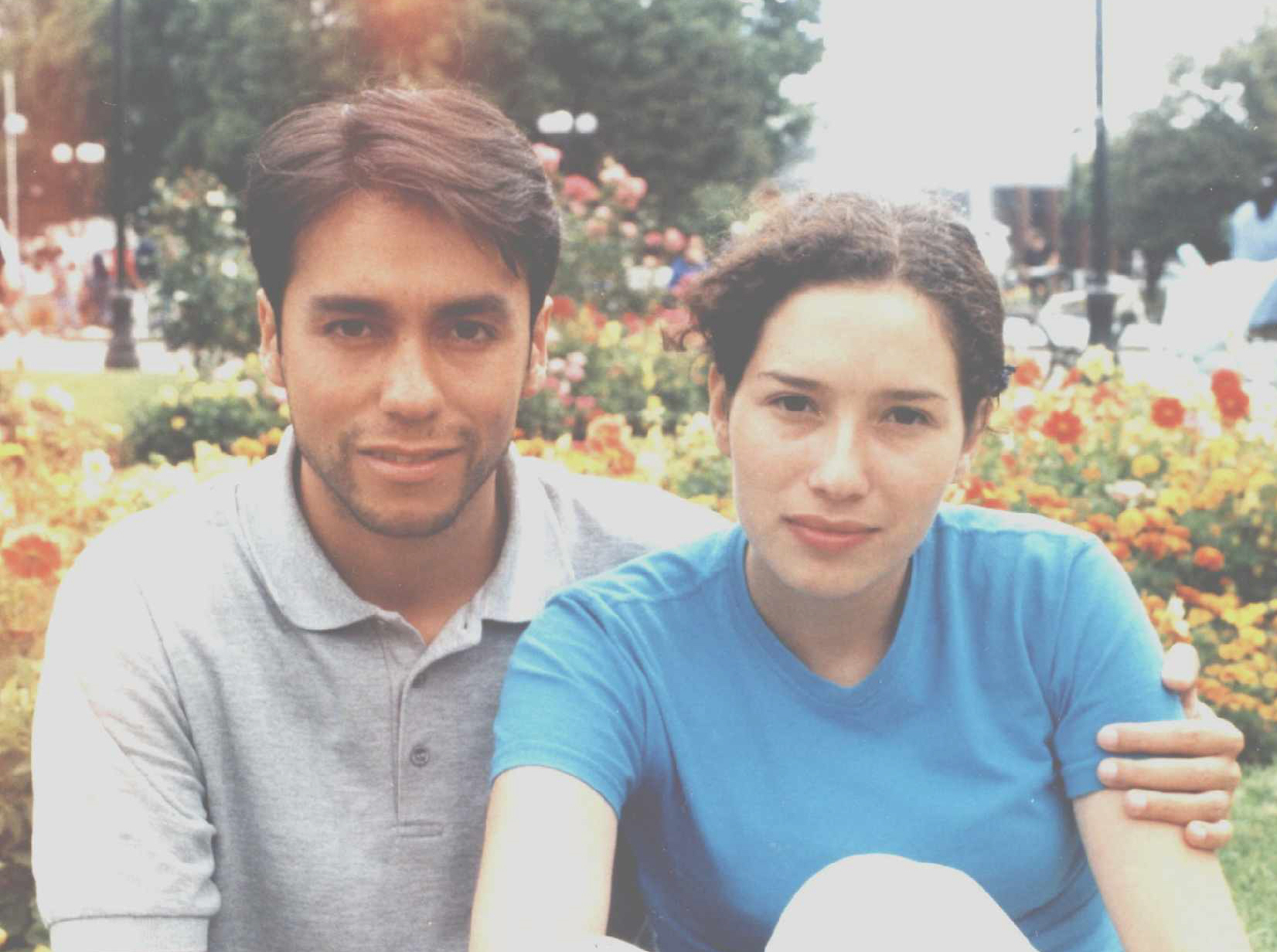Aqu� estamos con Juan en Osorno, en las vacaciones de verano del 2001