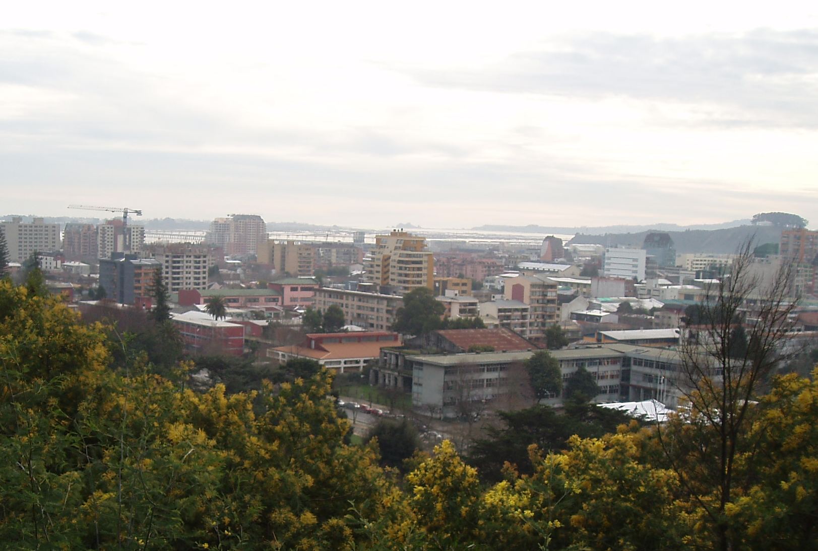 Concepción desde el Cerro Caracol